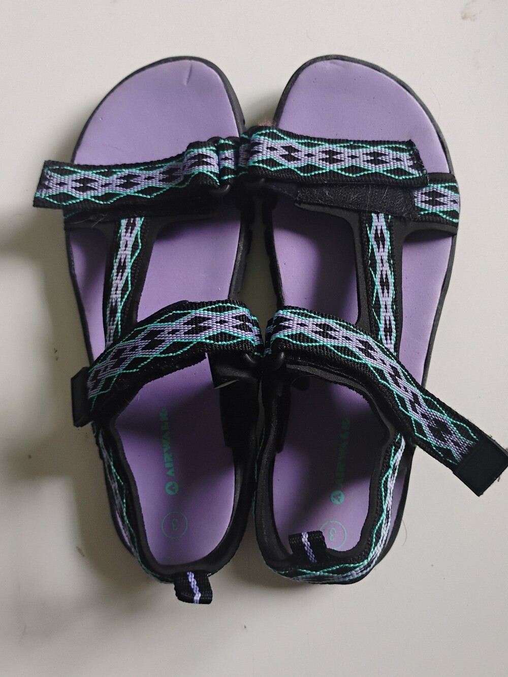 NWOT Size 3 Kids Airwalk Sandals - Teva Style